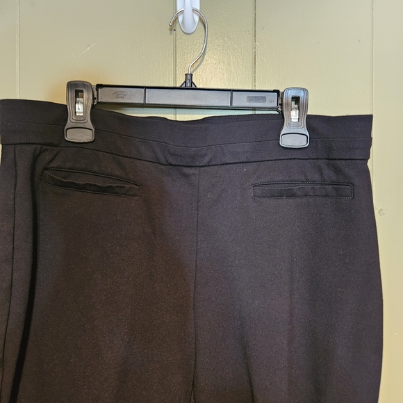 Nine West Black Slim Fit Dress Pants | Women’s 16W Tailored Trousers | Classic - Picture 2 of 4